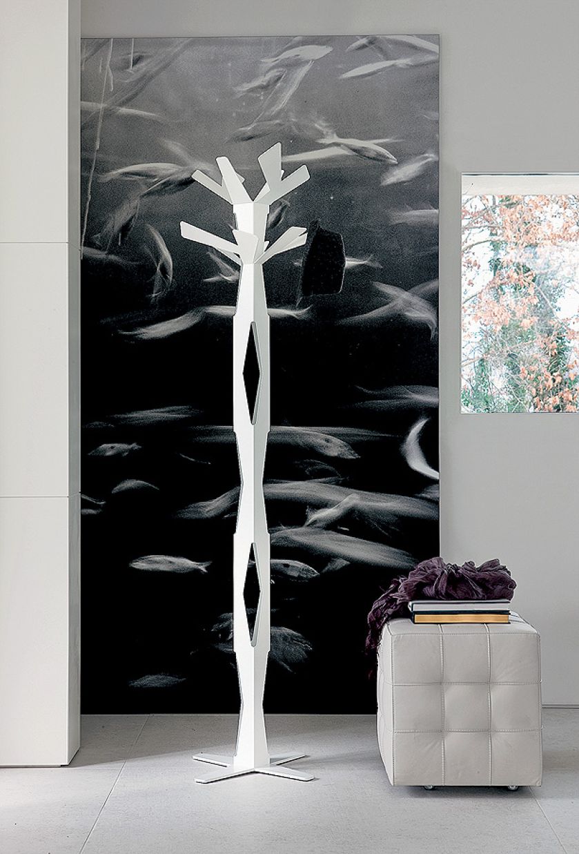 Wieszak-drzewo, lakierowana stal, wys. 182 cm, Cattelan Italia, INTERSTYLE HOME
