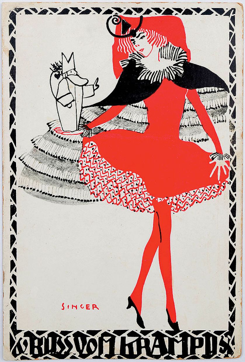 Sygnowana, proj. Susie Singer, Wiener Werkstatte, Wiedeń, 1908