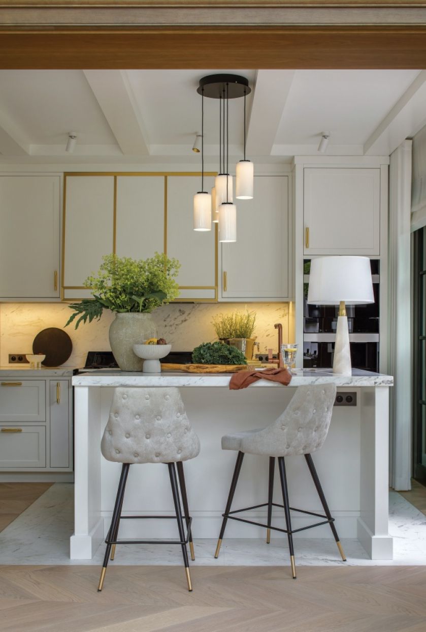 luksusowa kuchnia aranżacja