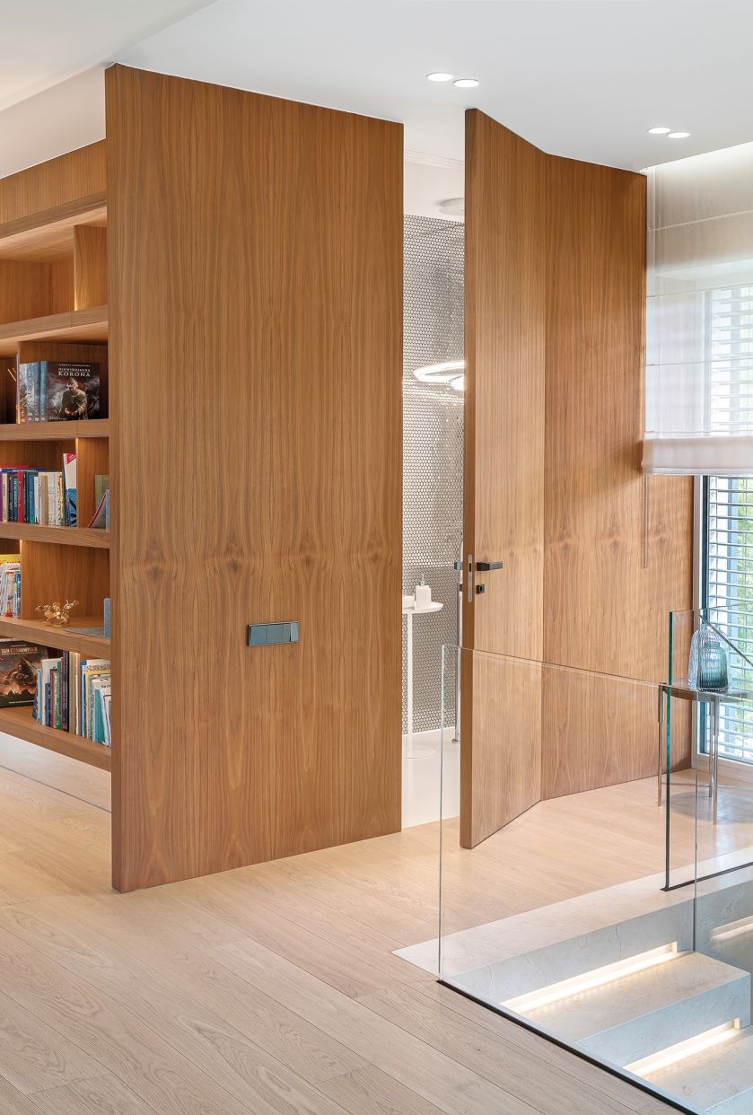 nowoczesne wnętrza z drewnem