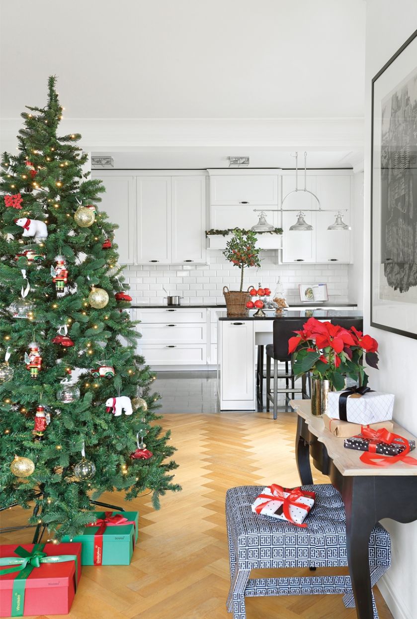 bożonarodzeniowy wystrój domu