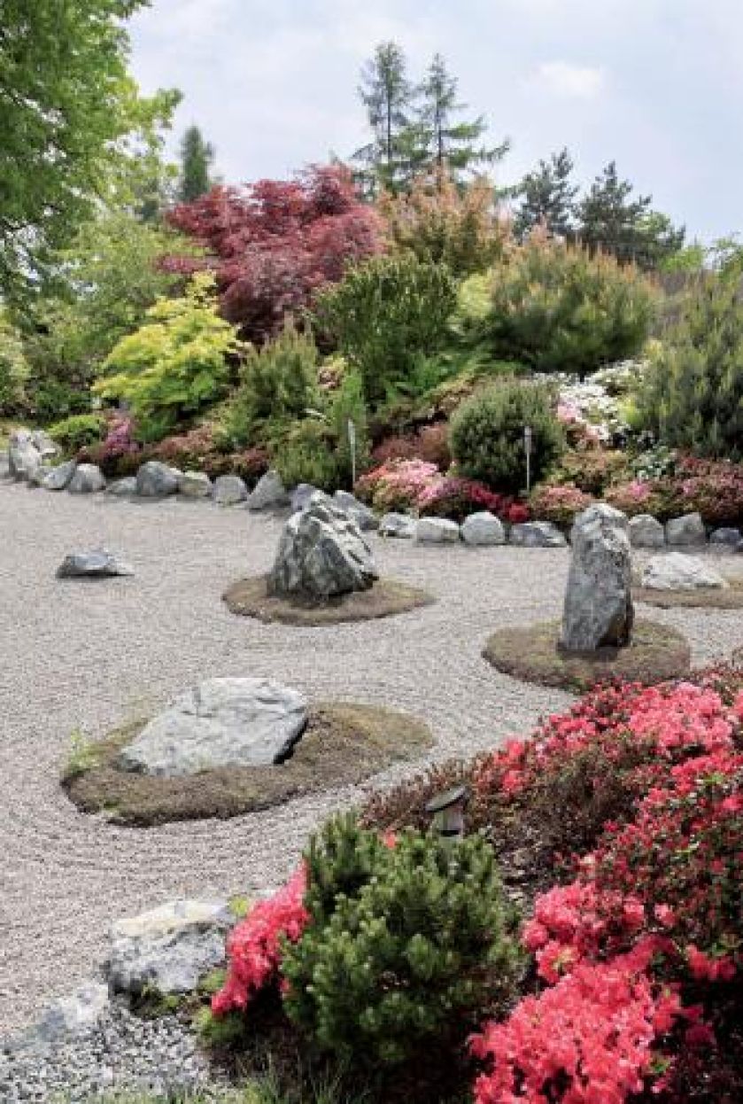 Kamienne morze. Japoński ogród w Janowicach