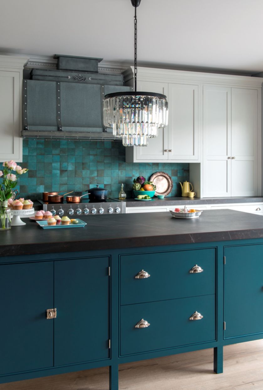 Kuchnia Holland Park łączy stare z nowym, klasykę z nowoczesnością, mat z błyskiem, prostotę z