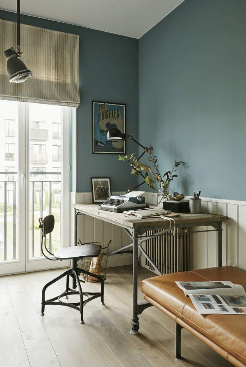 Do urządzania swojego mieszkania, Justyna Pawlak – producentka podeszła jak do realizacji filmu. Skrupulatnie szukała