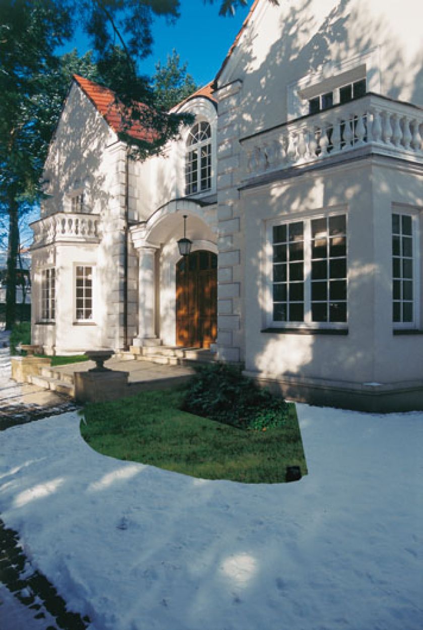 katarzyna i ryszard zdecydowali się na willę, która byłaby syntezą zarówno cech staropolskiego budownictwa, jak