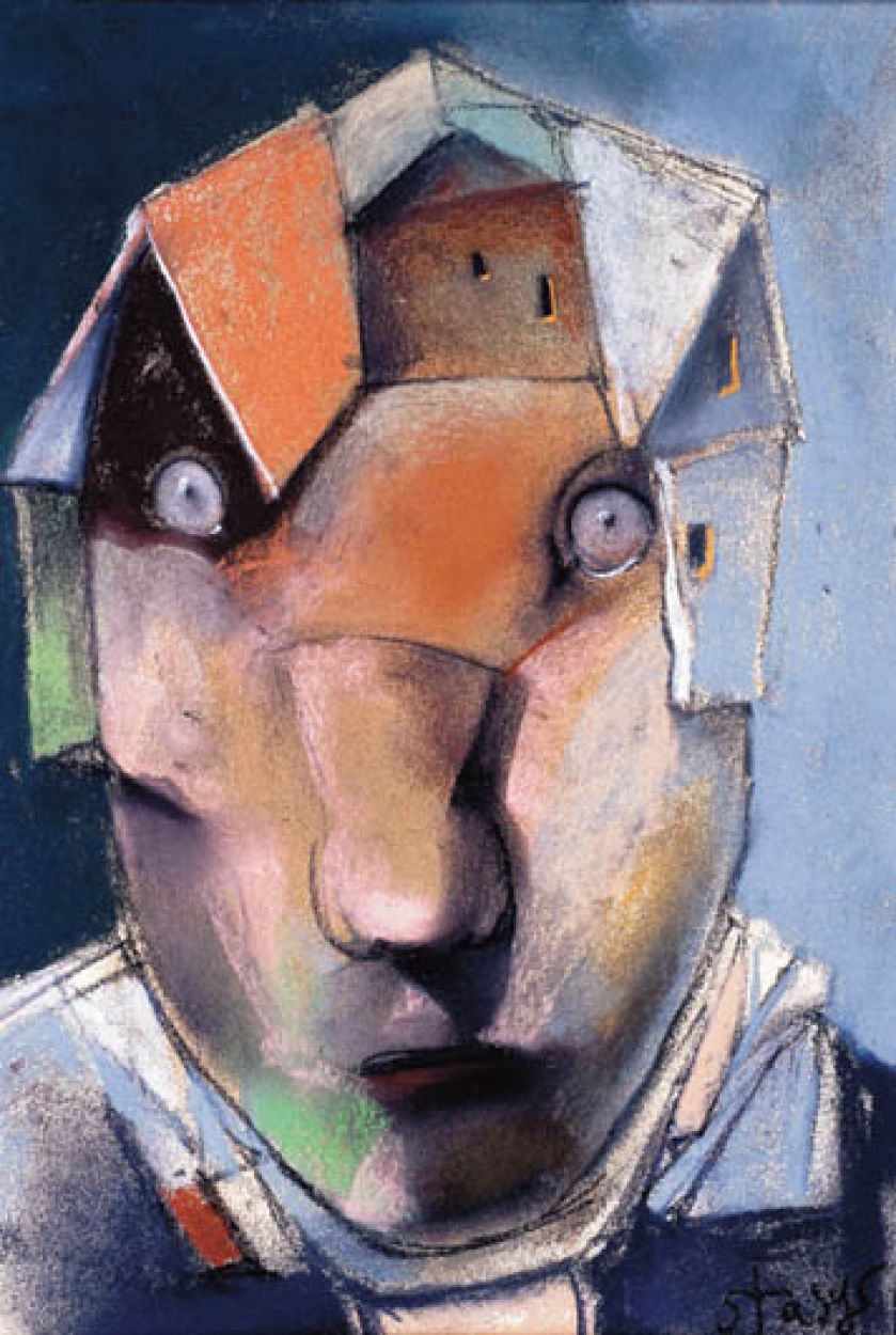 Stasys Eidrigevicius, Home , 1997 r., Ostoya