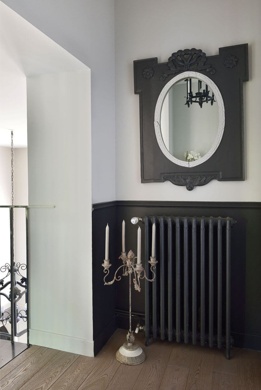 Im wyżej, tym bardziej industrial ustępuje przytulnej, uproszczonej w formie klasyce.