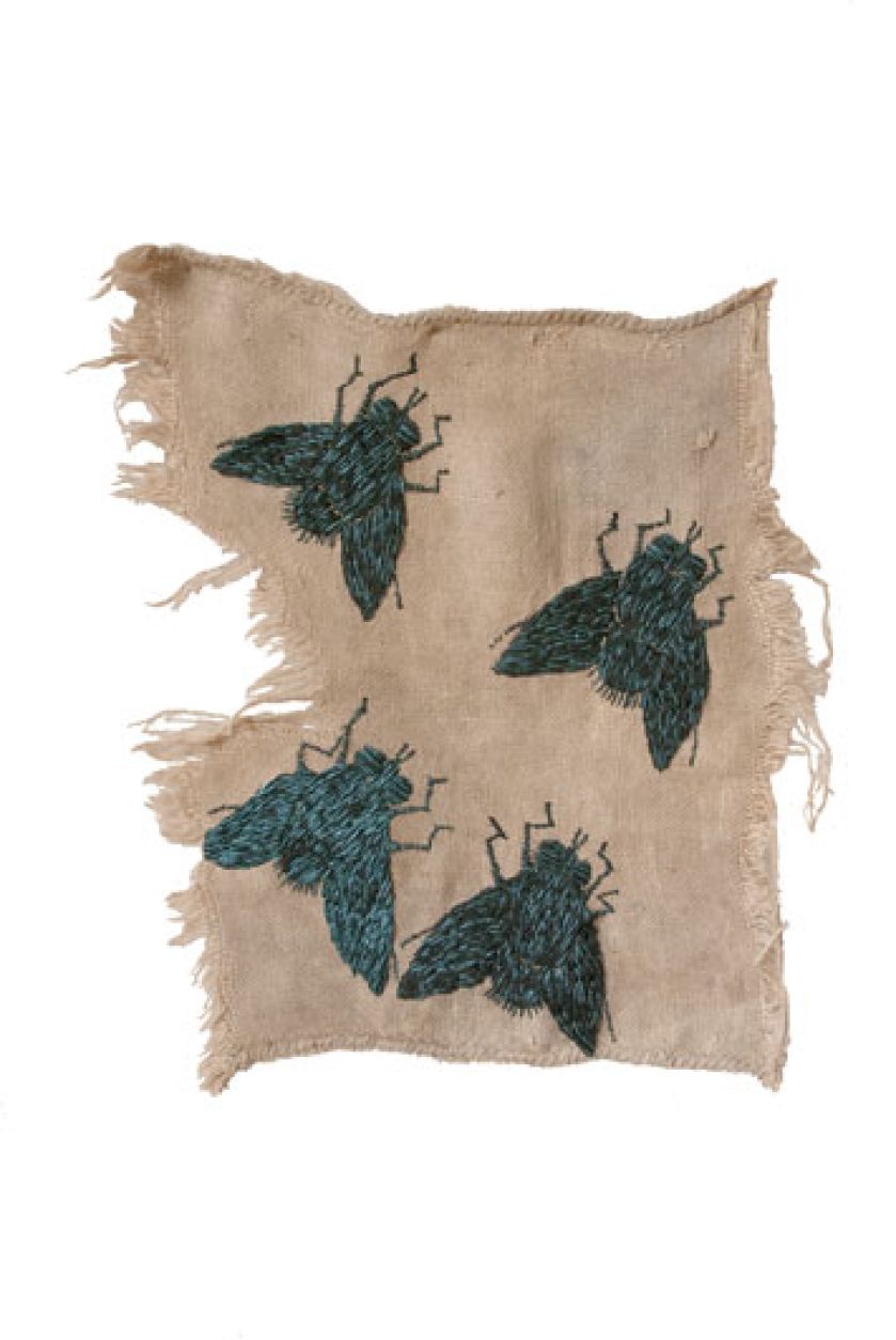 Haftowane muchy - Katarzyna Markiewicz.