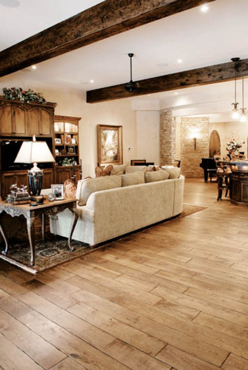 Podłoga jak w toskańskiej willi