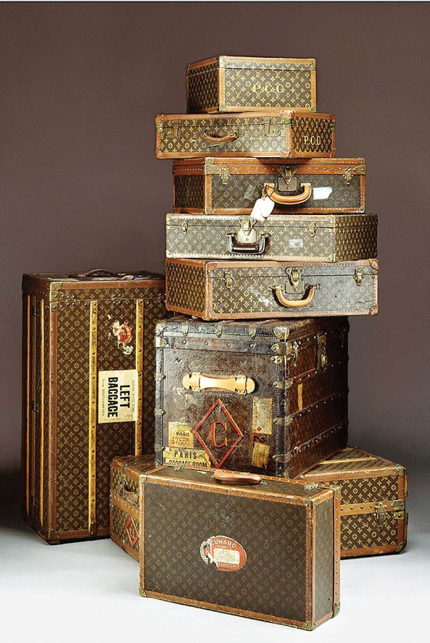 Zestaw podróżny Louis Vuitton.