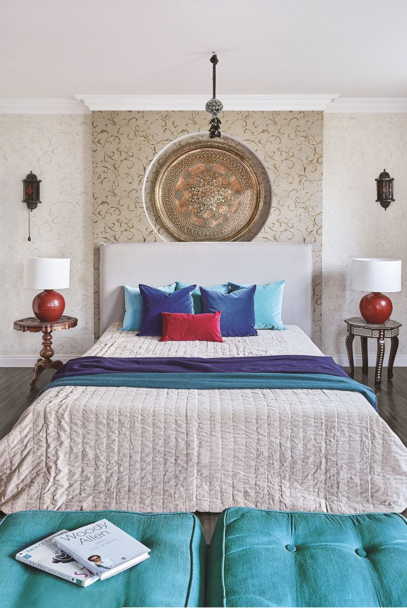 Eklektyczny styl w domu Odety Moro