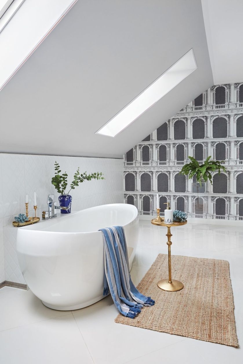 łazienka na poddaszu