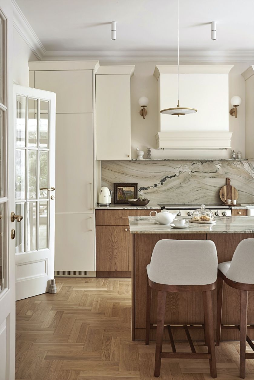 jak urządzić kaszmirową kuchnię