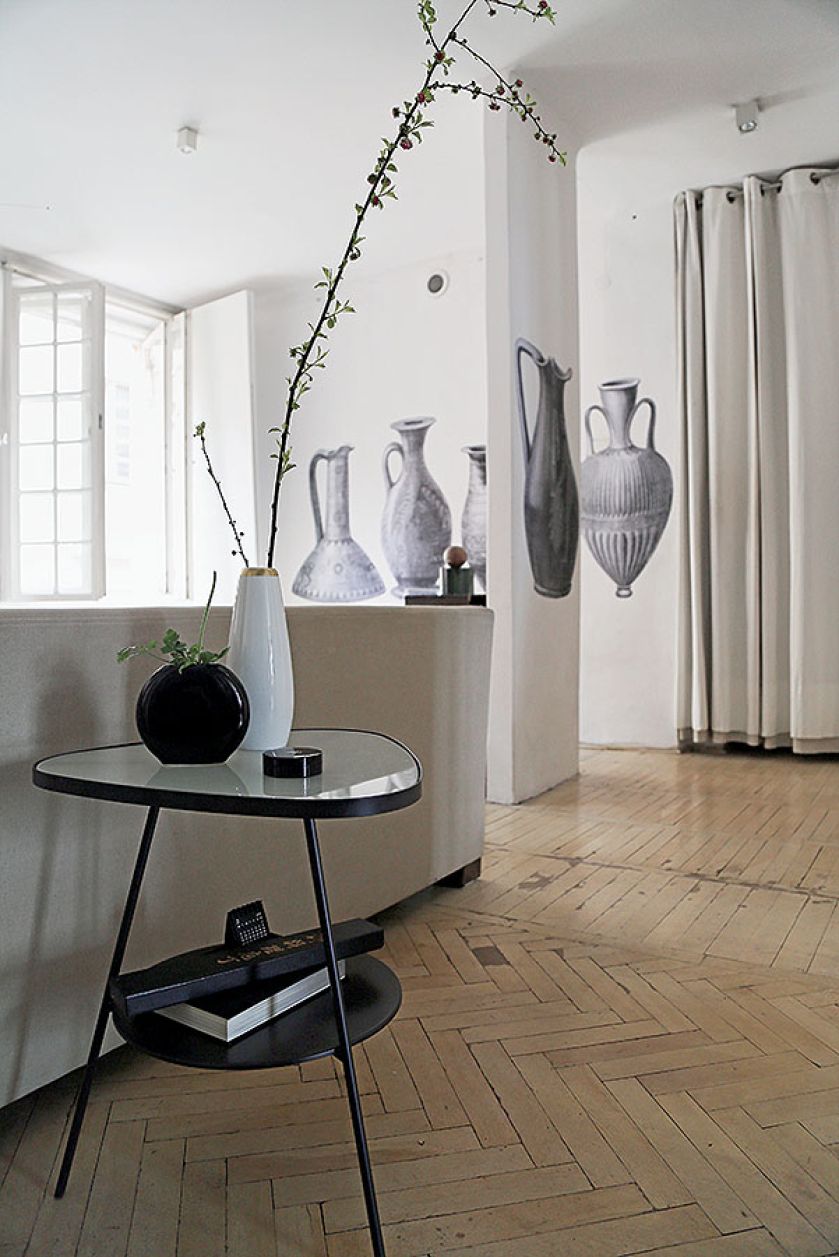 Artystka inspiracje czerpie ze stylów architektonicznych czterech wielkich miast europejskich: Rzymu, Paryża, Londynu