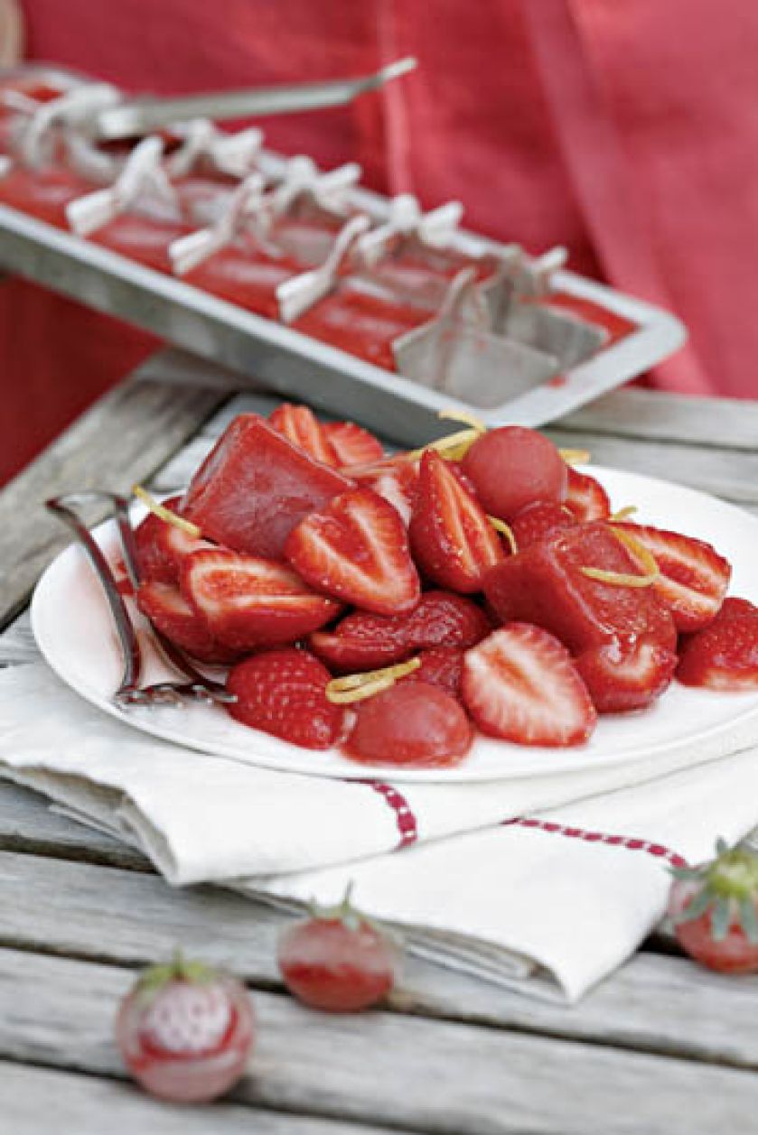 Deser truskawkowo-pomidorowy. Czerwone jest pyszne