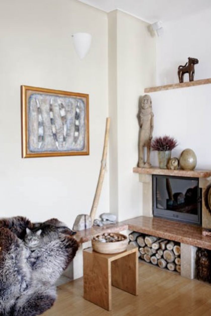 Dom państwa Rode pełen jest rzeczy pobudzających wyobraźnię - pamiątek z podróży.