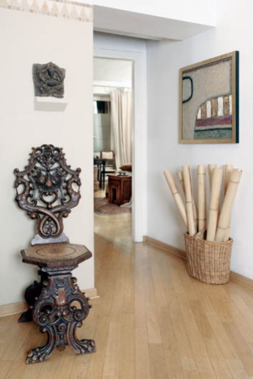 Dom państwa Rode pełen jest rzeczy pobudzających wyobraźnię - pamiątek z podróży.