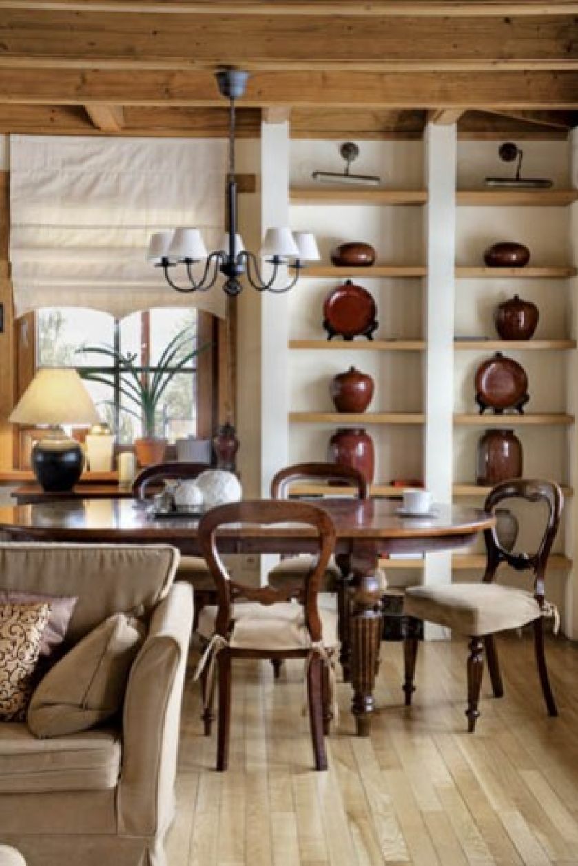 Dom w stylu wiejsko-szwedzko-francusko-angielskim – wszystko opiera się tu na pomyśle.