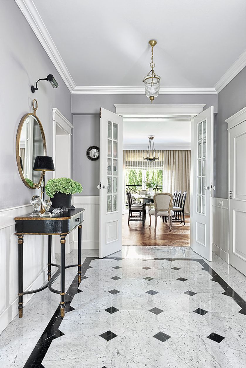 Francuskie wnętrza w mazowieckim miasteczku