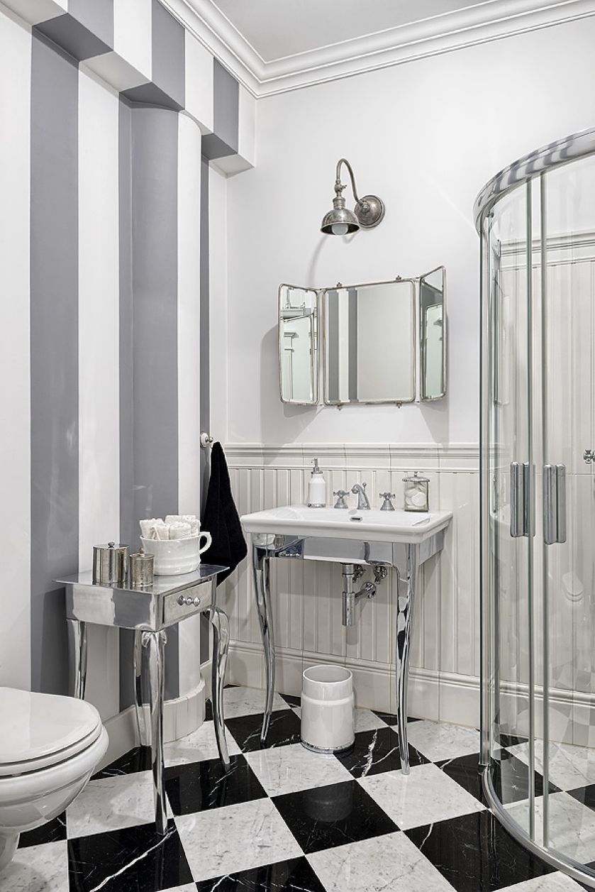 Francuskie wnętrza w mazowieckim miasteczku