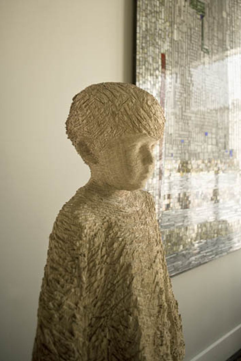 Niektóre miejsca zostały specjalnie zaprojektowane na sztukę.