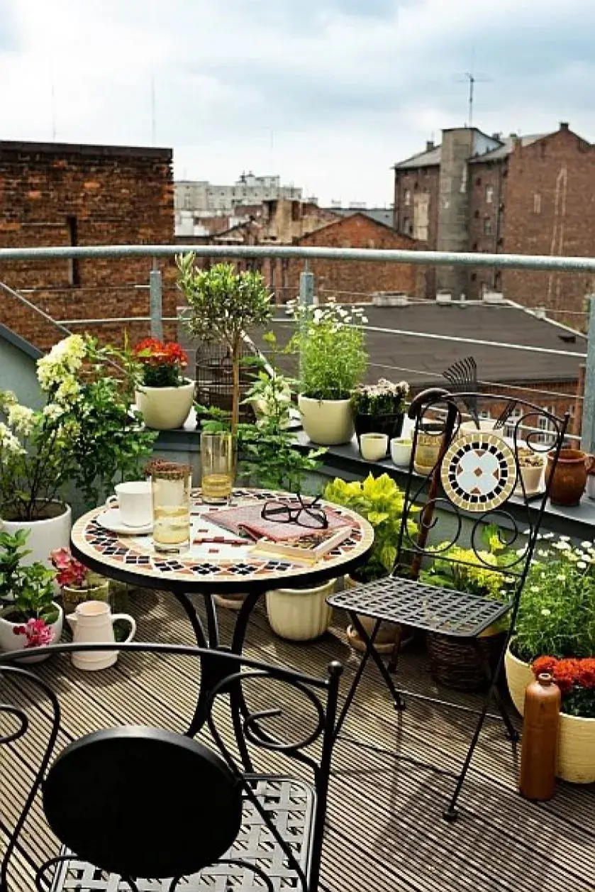 meble na balkon w bloku