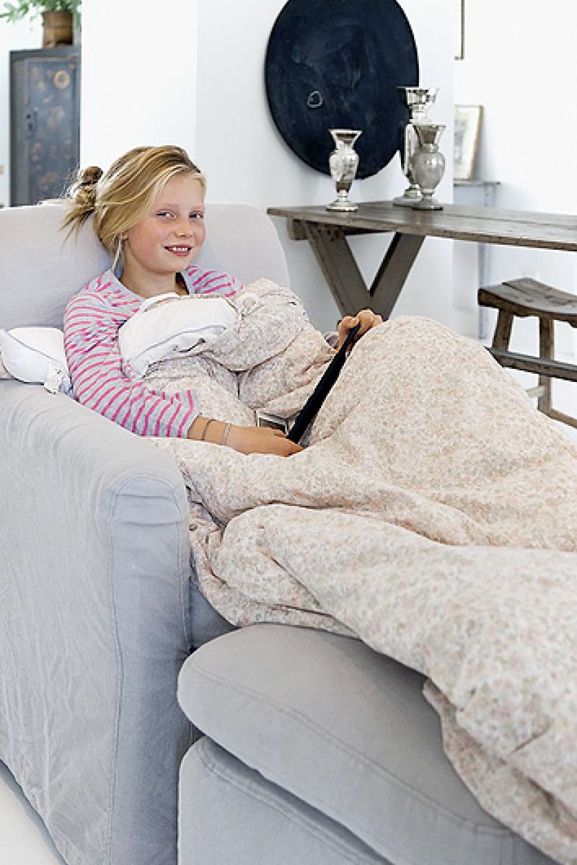 Shabby chic, orient i skandynawska prowincja: mieszanka stylów w domu Tiny.