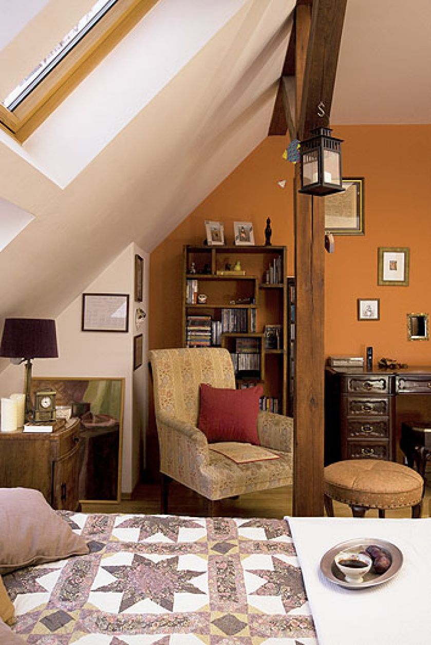 Te wnętrza urządziły pamiątki i kolekcje. Tłem dla nich miał być styl frnacuski.