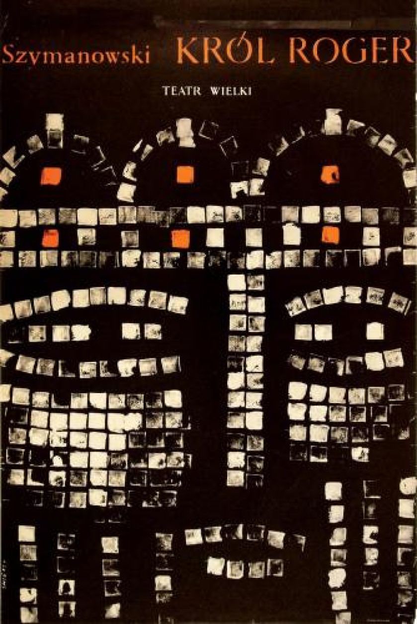 Waldemar Świerzy Król Roger , 1965 r., GALERIA GRAFIKI I PLAKATU