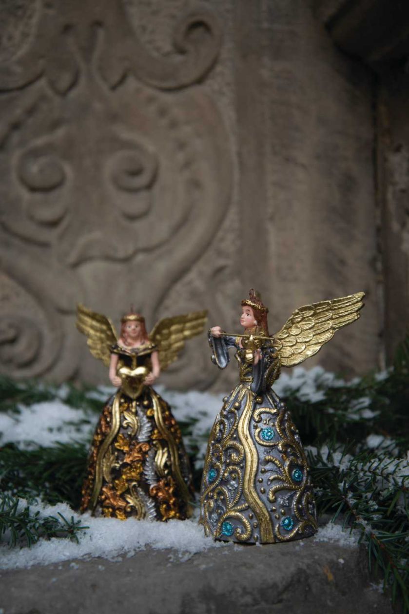 Kolorowe anioły na choinkę, Almi Decor