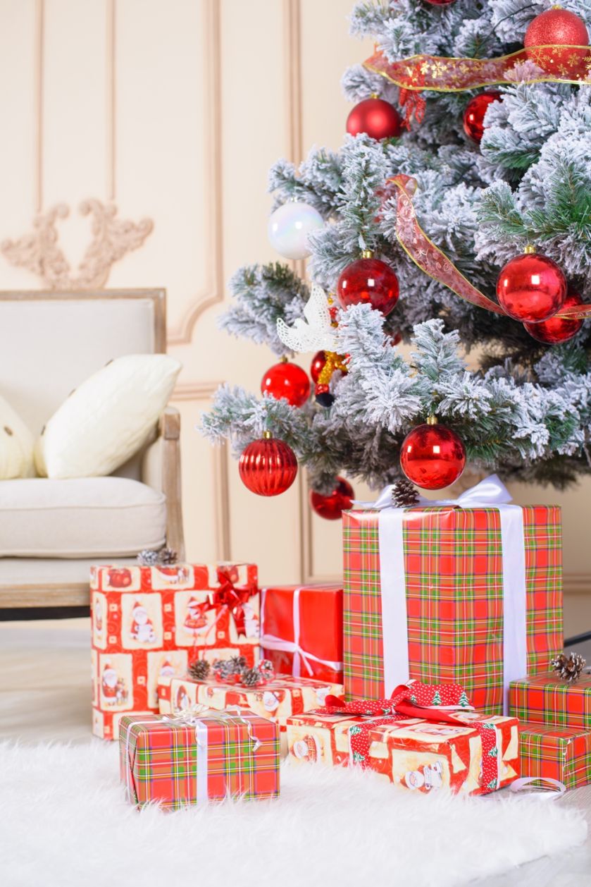 Czerwona choinka galeria inspiracji