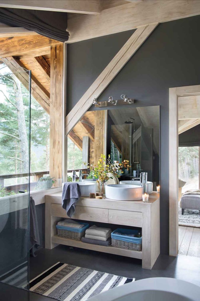 łazienka w stylu skandynawskim