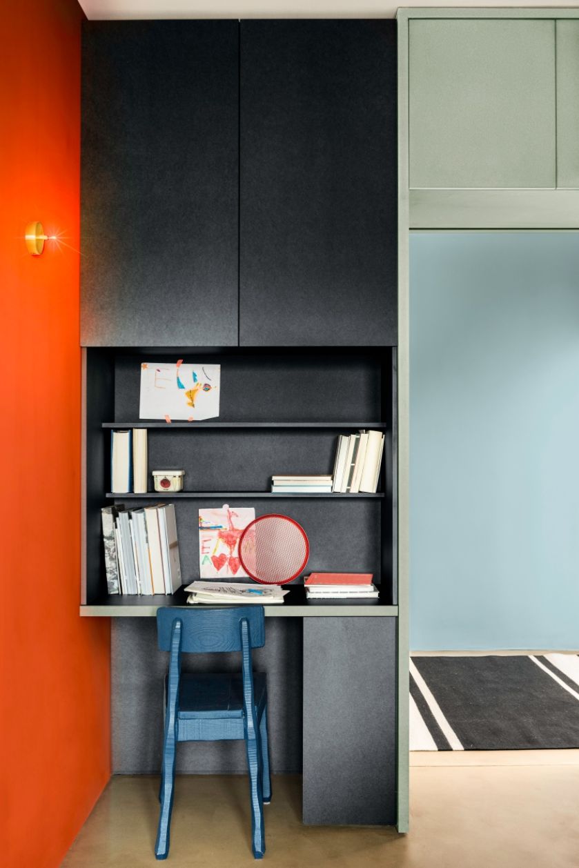 Pokój ucznia w energetycznych kolorach