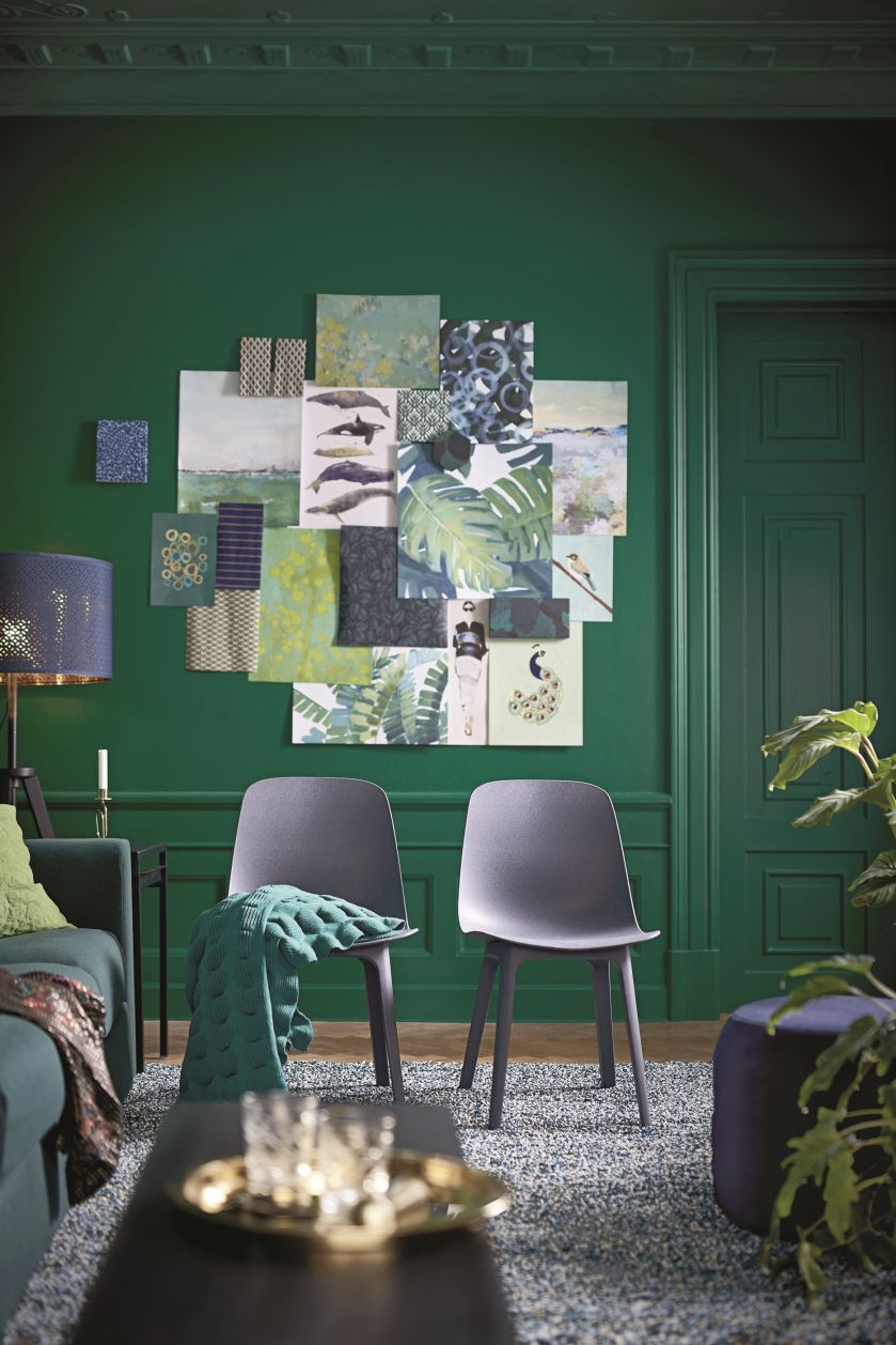 dekoracje do domu obrazy rośliny