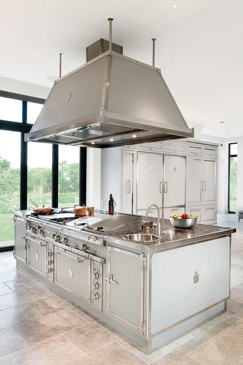 Meble kuchenne z wyspą, Officine Gullo, officinegullo.com