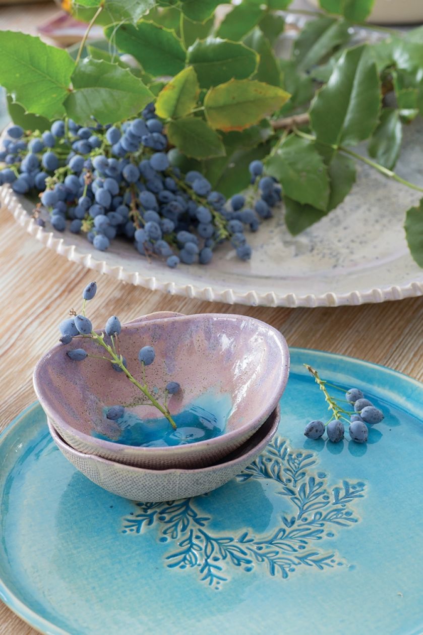 Kolorowa ceramika stołowa karolina nowak