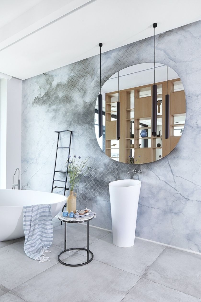 szara łazienka zdjęcia aranżacje