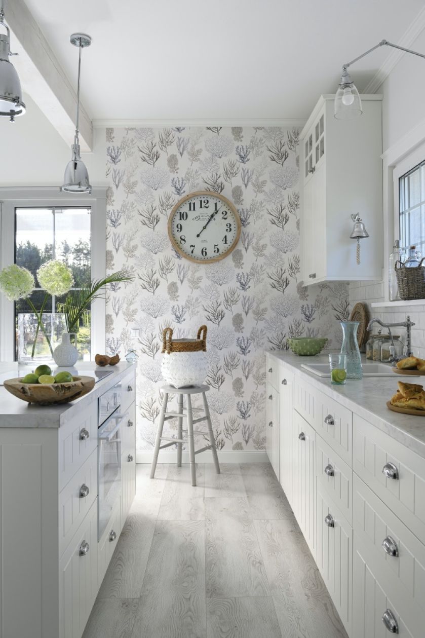 biała kuchnia styl hamptons