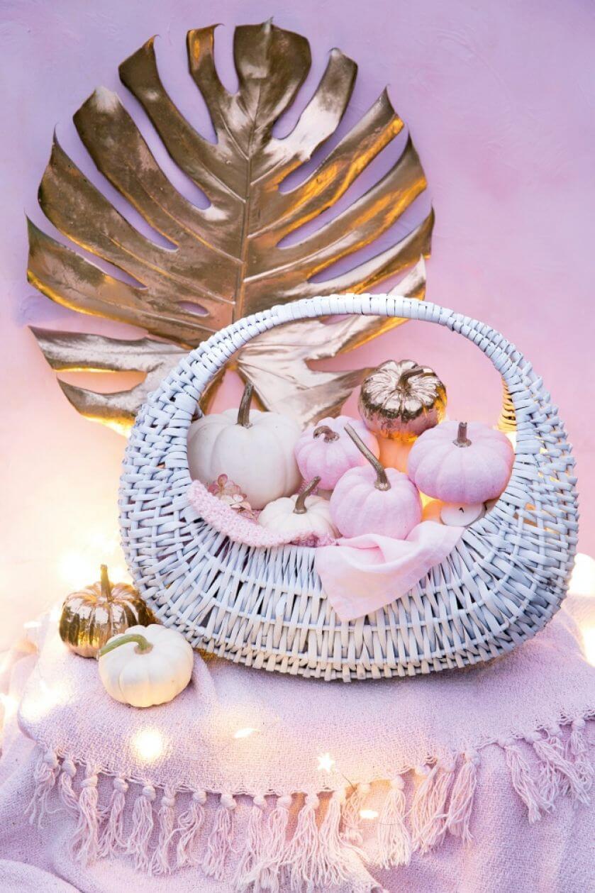 pomysł na dekoracje z dynią