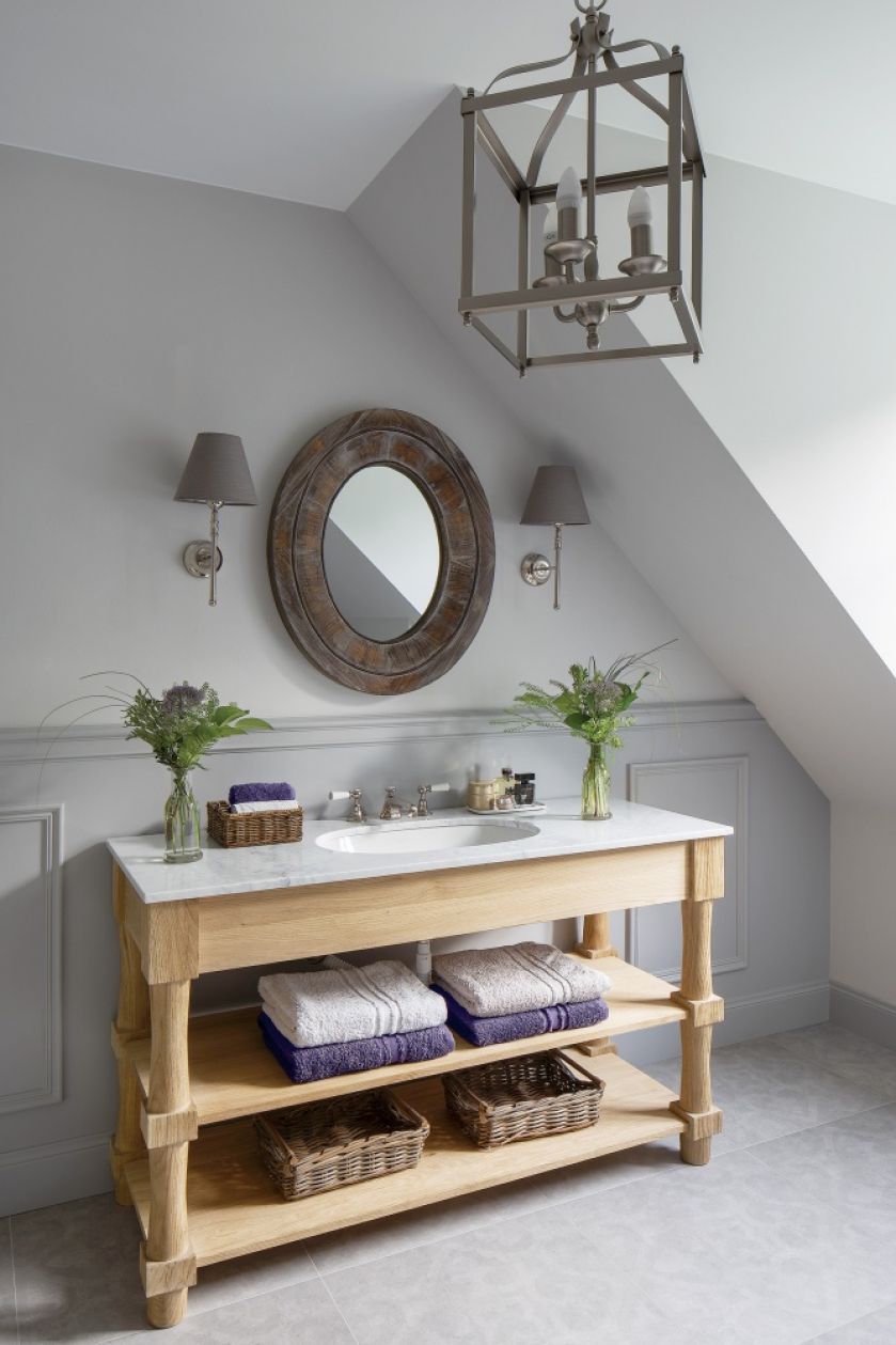 łazienka w stylu prowansalskim