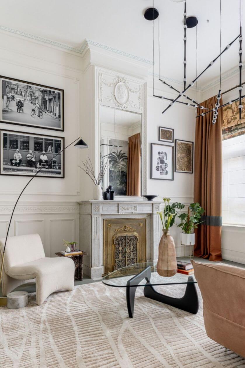 salon w kamienicy aranżacje