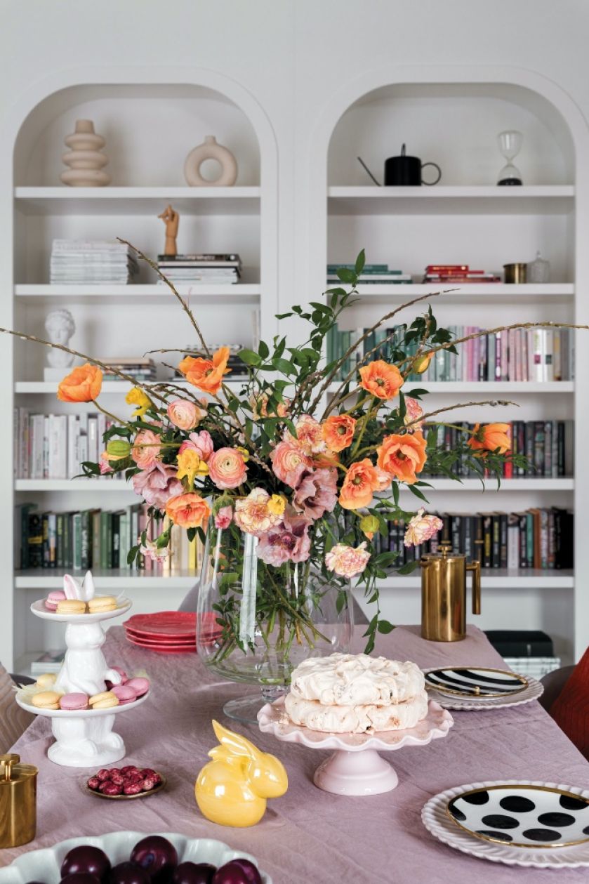 styl paryski wystrój salonu