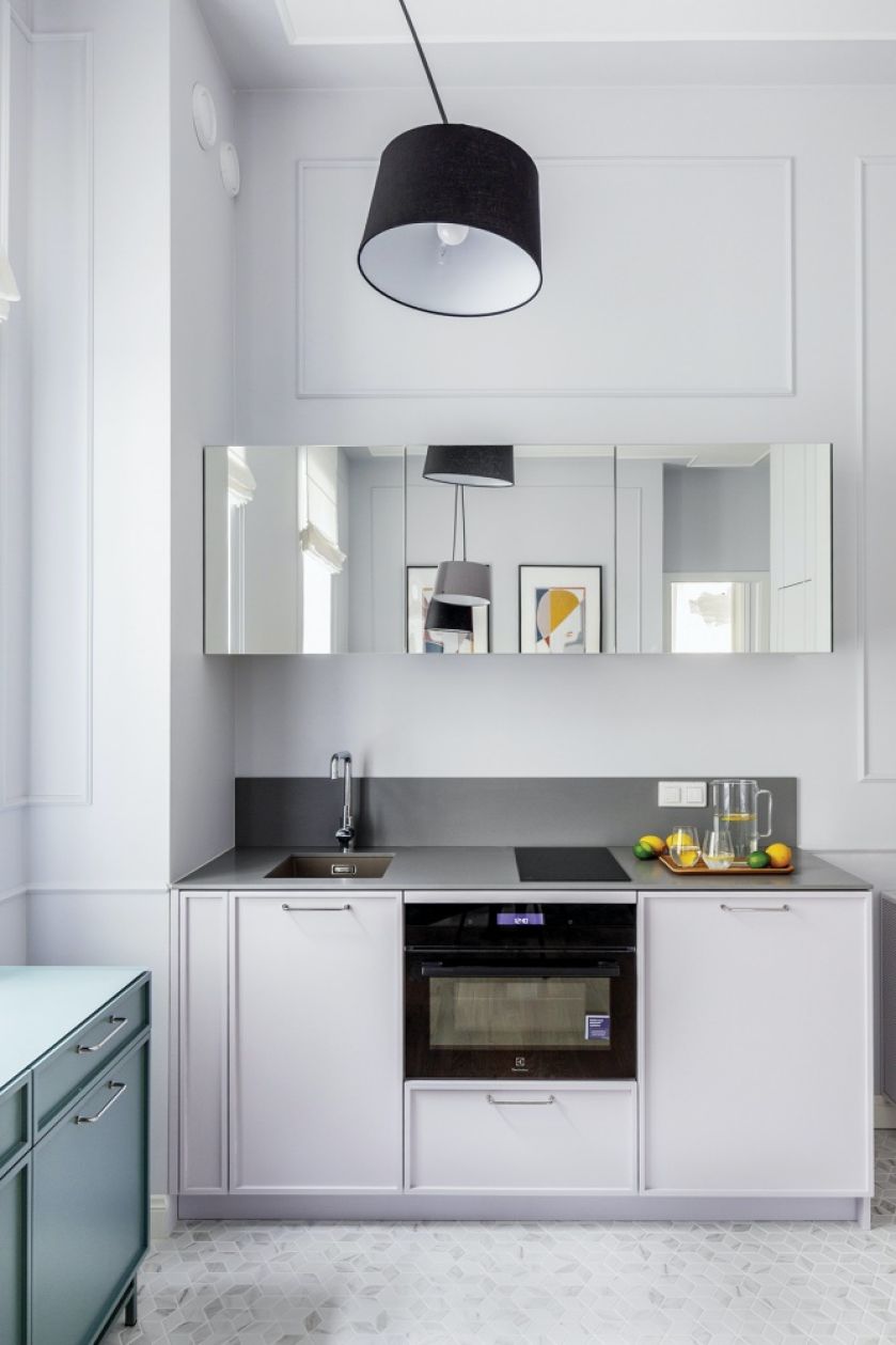 mały aneks kuchenny aranżacja zdjęcia