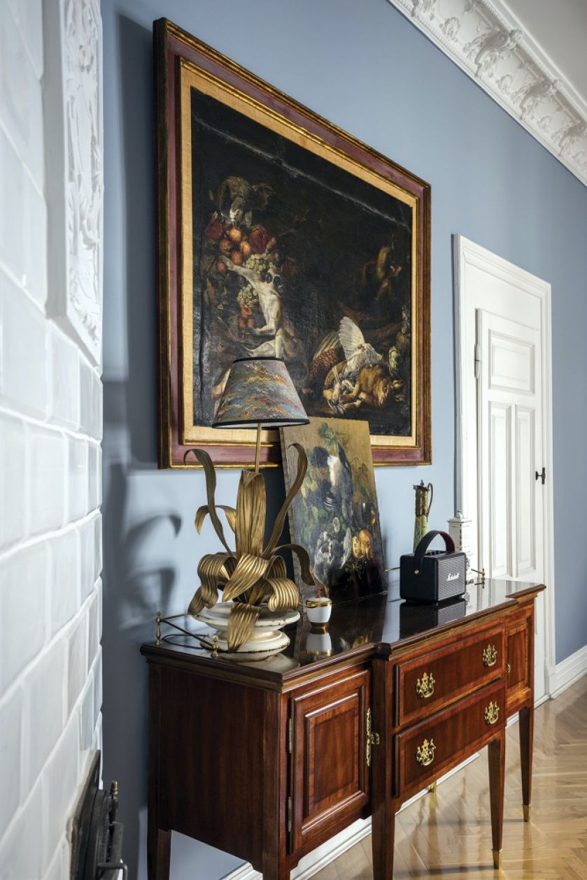 antyki w mieszkaniu aranżacje