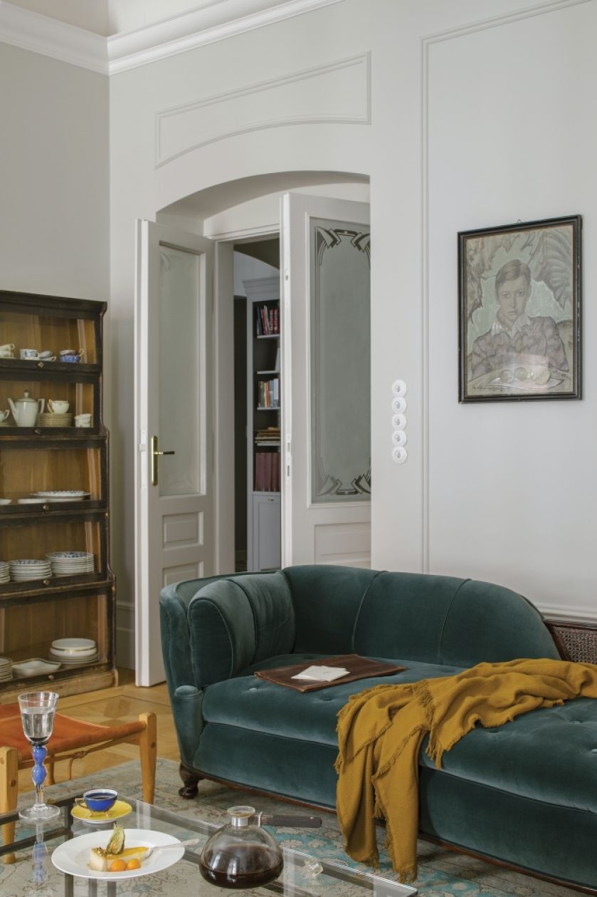 salon w kamienicy zdjęcia inspiracje