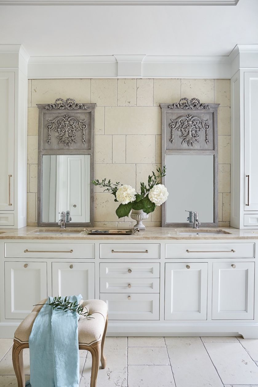 łazienka w stylu francuskim