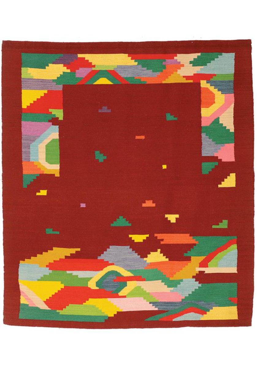 Carnaval II , tkanina, 158 x 142 cm, 2000 r.