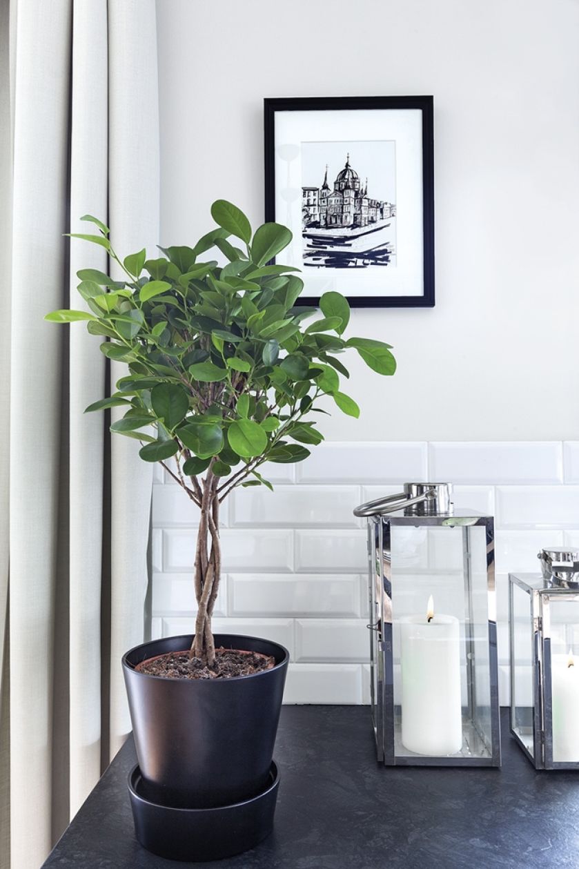 czarno biała kuchnia