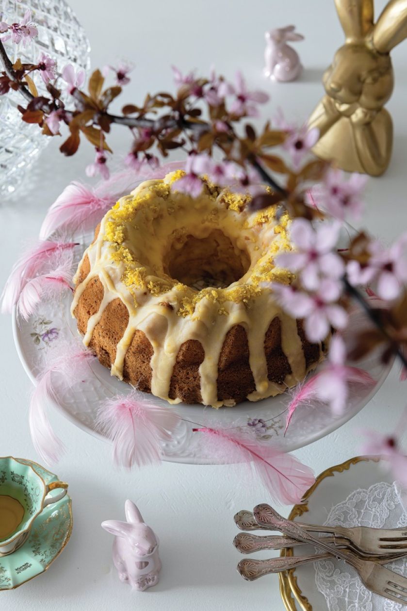 dekoracja stołu na wielkanoc