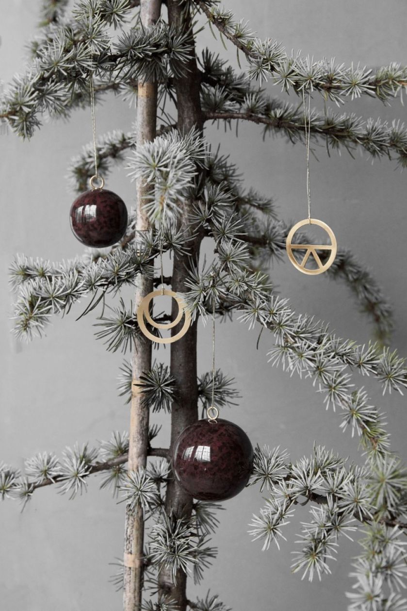 Bombki i metalowe ozdoby choinkowe, House Doctor, fabrykaform.pl